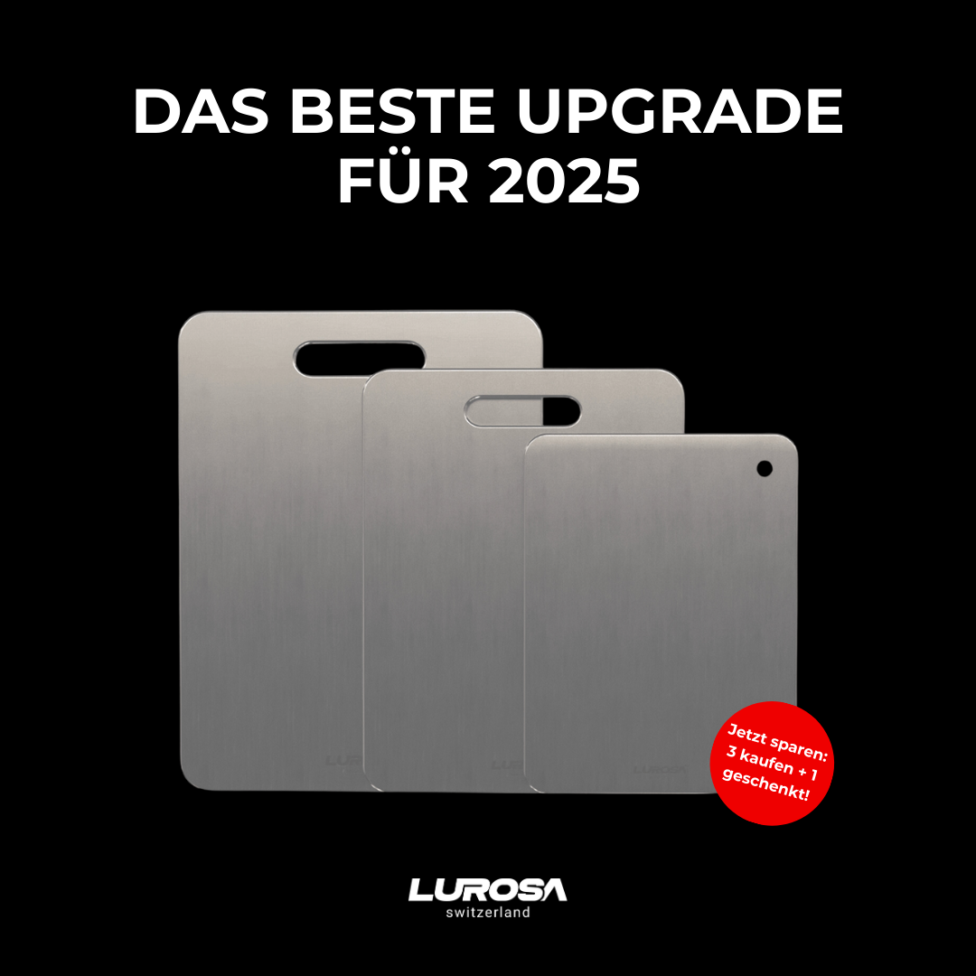 TAGLIERE DA CUCINA IN ACCIAIO INOX ANTIBATTERICO