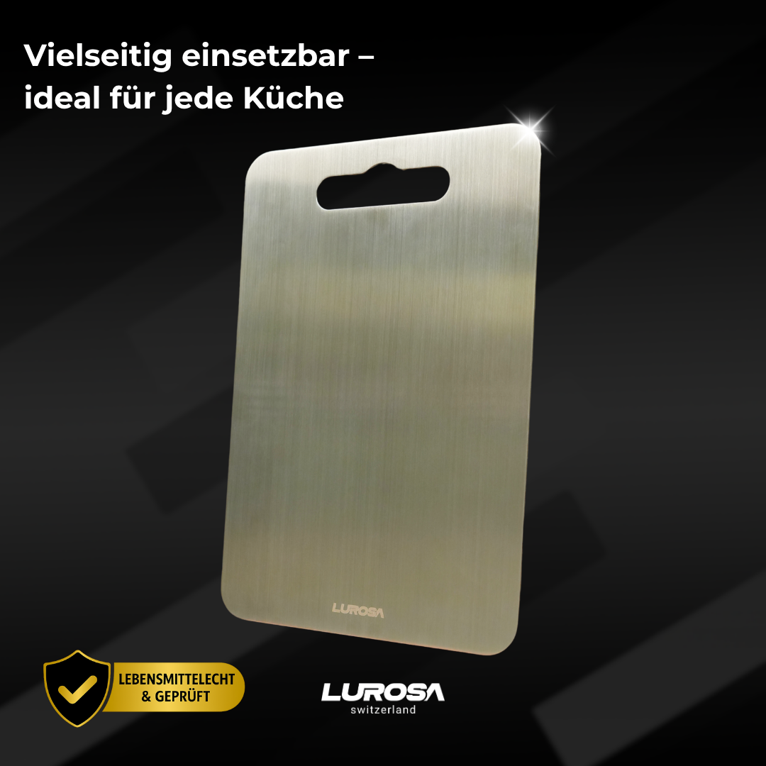 TAGLIERE DA CUCINA IN ACCIAIO INOX ANTIBATTERICO