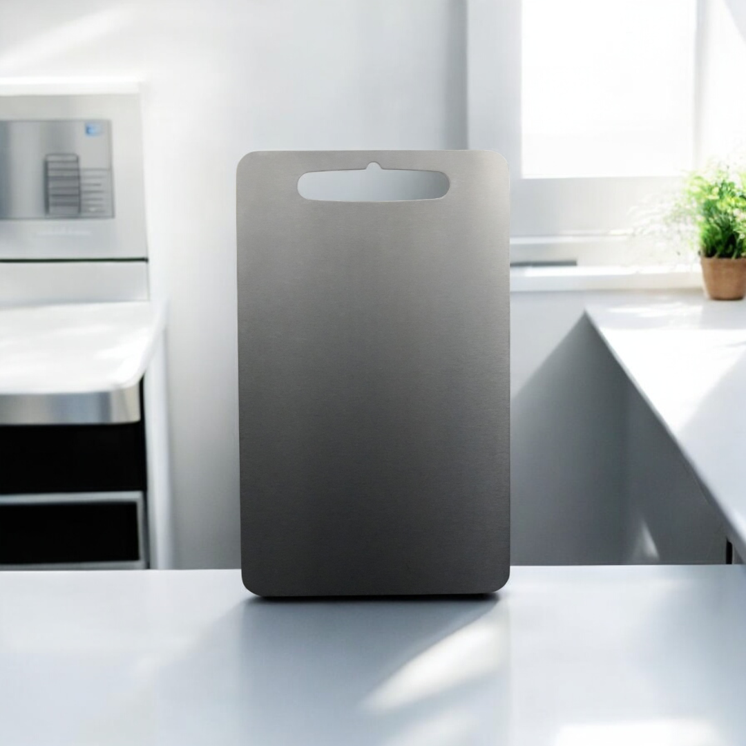 TAGLIERE DA CUCINA IN ACCIAIO INOX ANTIBATTERICO