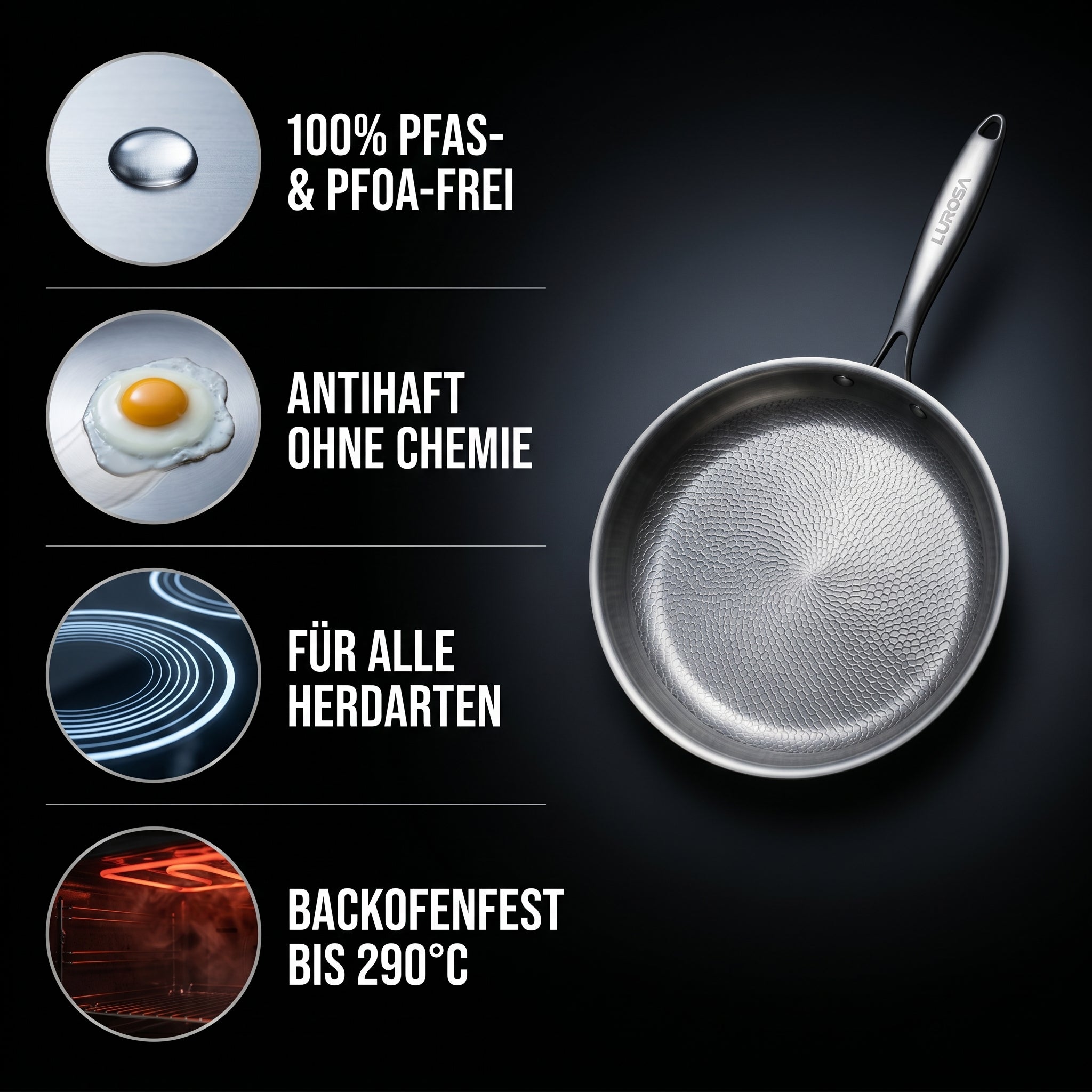 ANTIHAFT TITAN PFANNE S